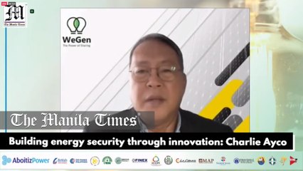 Building energy security through innovation: Charlie Ayco