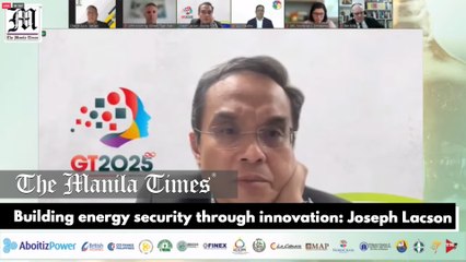 Building energy security through innovation: Joseph Lacson