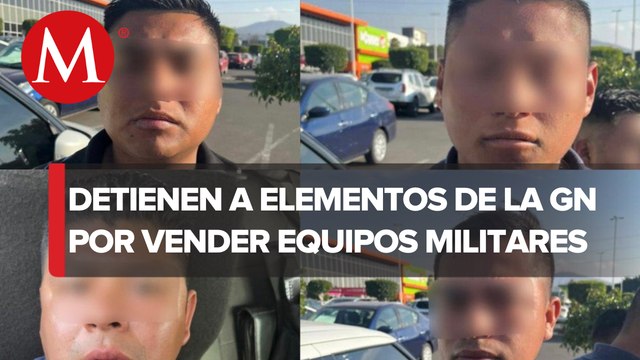 Guardias Nacionales son detenidos en Querétaro por vender armas e inhibidores de señal