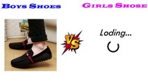 boys shoes vs girls shoes,best video for fun,