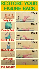 Restore Your Figure Back | Fitness Motivation workout for Women