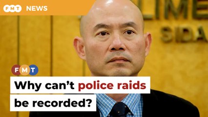 MP wants AG to explain why police raids can’t be recorded
