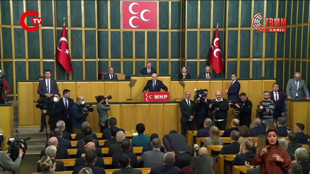 #CANLI | MHP Genel Başkanı Devlet Bahçeli partisinin grup toplantısında konuşuyor