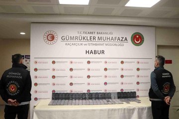 Habur'da milyonlarca lira değerinde kaçakçılık operasyonları