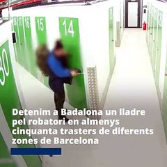 A prisión un hombre por robar más de 50 trasteros en Barcelona
