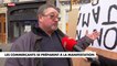 Spéciale retraites: Les commerçants parisiens présents sur le parcours de la manifestation cet après-midi se préparent - Regardez