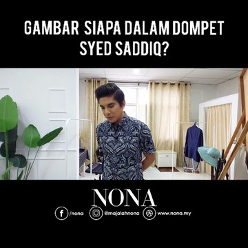 Gambar Siapa Dalam Dompet Syed Saddiq