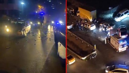 Babasından habersiz otomobili alıp kız arkadaşlarıyla gezen 14 yaşındaki çocuğun macerası kötü bitti: 4 yaralı