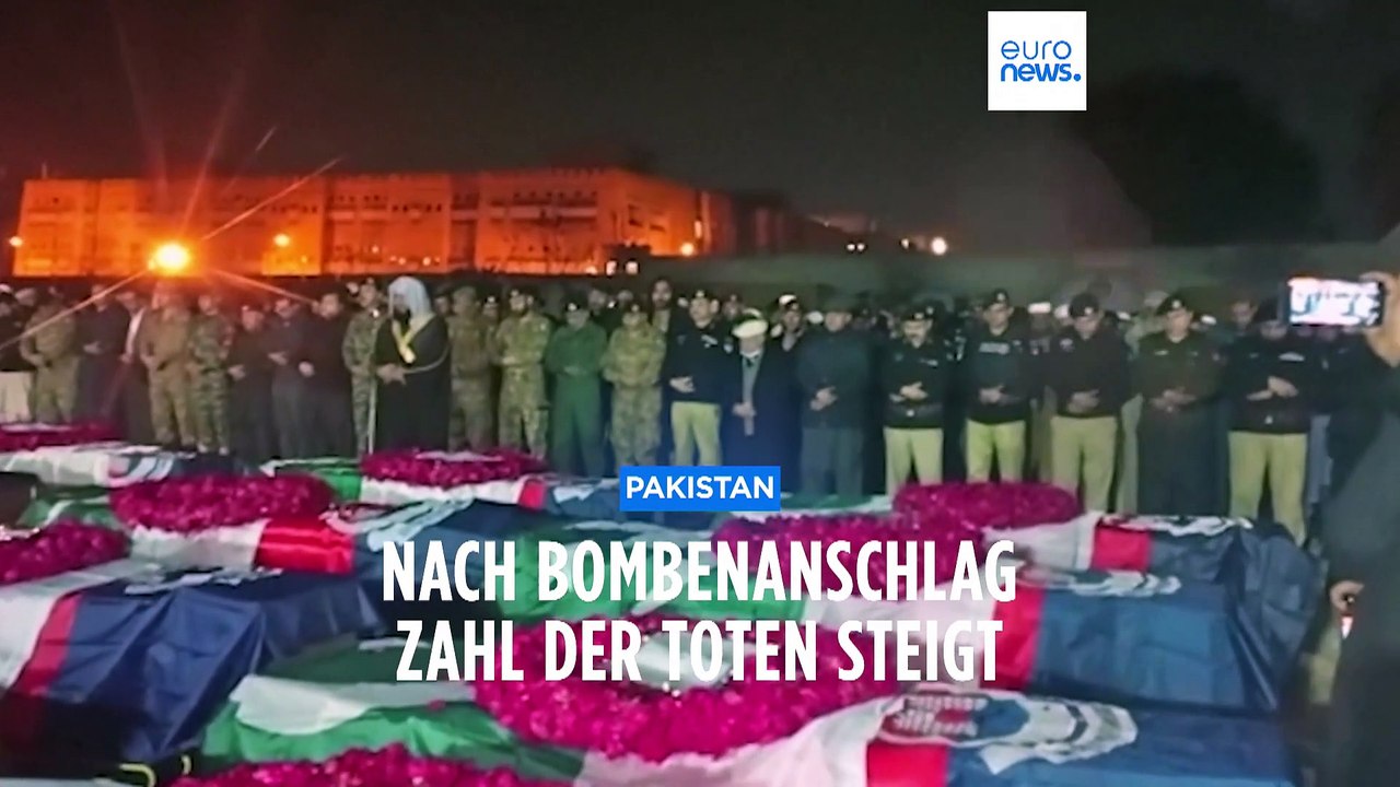 Mehr Opfer: Mindestens 89 Tote bei Bombenanschlag in Pakistan