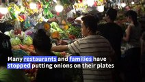 Eye-watering onion prices make Philippine staple a luxury