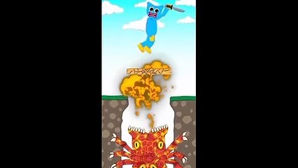  Cartoon video, Huggy waggy kissy missy animated video. New animated funny video