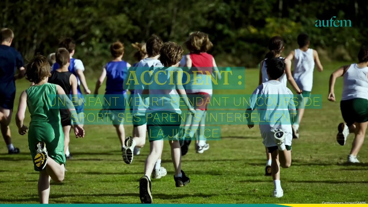 Un enfant de 12 ans meurt pendant un cours de sport : ses parents interpellent la justice