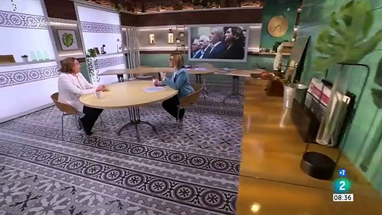 Ada Colau critica las formas de Jaume Collboni para anunciarle su abandono