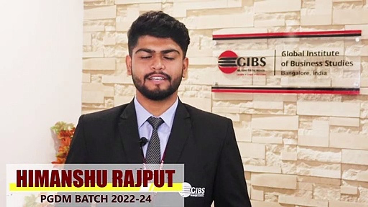 MAT '22 Topper Roundtable: 86%ile at GIBS B-School | Best BBA/PGDM College in Bangalore
