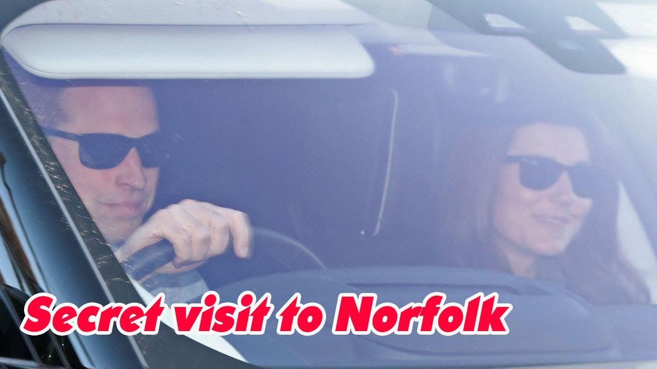 Prince William and Princess Kate's secret visit...