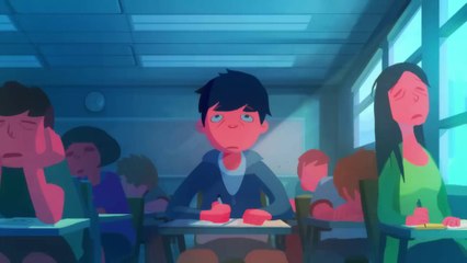 Afternoon School Class In Summer - Animation Short Film (2014)
