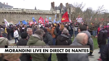 Le cortège de Nantes se met en place