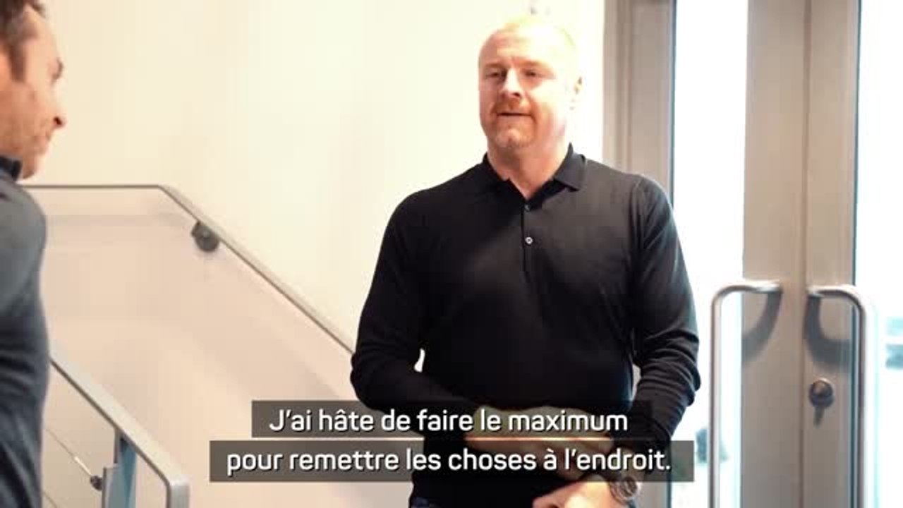 Everton - Les premiers mots du nouvel entraîneur, Sean Dyche