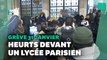 Réforme des retraites : des heurts éclatent devant un lycée parisien