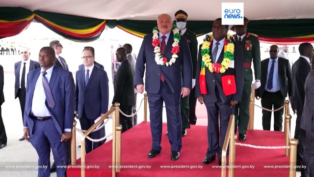 Belarus President Alexander Lukashenko in Zimbabwe in trip to further diplomatic ties