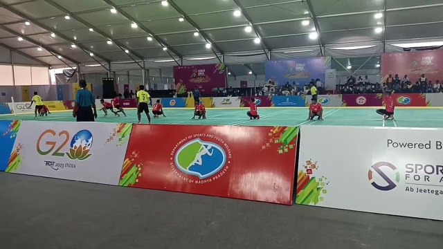 खेलो इंडिया यूथ गेम्स: खो-खो की टीमों ने दिखाया दम