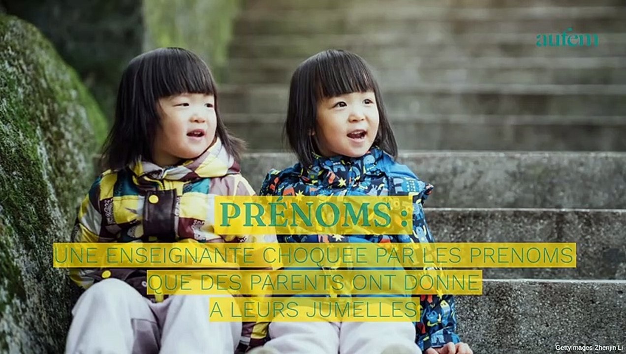 Une enseignante choquée par les prénoms que des parents ont donné à leurs jumelles
