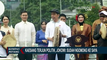 Jokowi Sebut Tak Memaksa Kaesang Terjun ke Politik