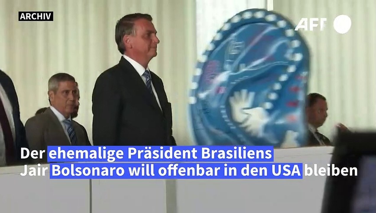 Jair Bolsonaro beantragt sechsmonatiges Visum in den USA