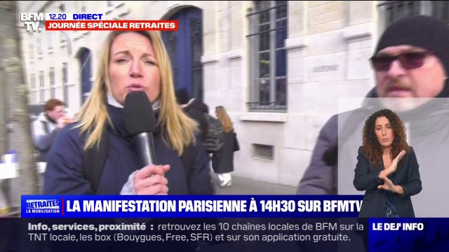 Réforme des retraites: les manifestants convergent vers la Place d'Italie d'où partira le cortège à 14h30