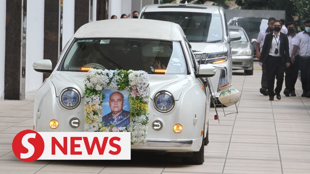 Friends, family and colleagues say goodbye to Sri Ram