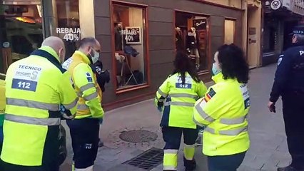 Incendio en la calle Concepción