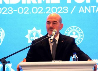 Bakan Soylu: "Uyuşturucuya başlayanların yüzde 75'i arkadaş ısrarıyla başlıyor"