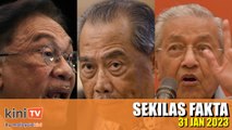 Anwar jawab pengkritik, Muhyiddin kata cakap tak serupa bikin, Dr M, Muhyiddin diheret ke mahkamah|SEKILAS FAKTA