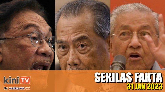 Anwar jawab pengkritik, Muhyiddin kata cakap tak serupa bikin, Dr M, Muhyiddin diheret ke mahkamah|SEKILAS FAKTA