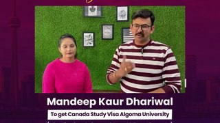 Success Story of Mandeep Kaur Dhariwal _Canada Student Visa  _Voyage Consultancy _ Mohali