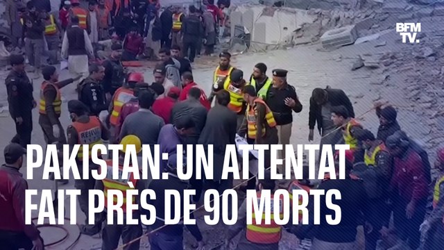 Un attentat dans une mosquée au Pakistan fait près de 90 morts et 150 blessés