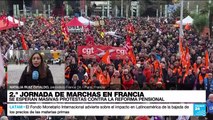 Informe desde París: segunda jornada de manifestaciones contra la reforma pensional