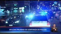 Agentes de policía son somentidos a pruebas de confianza