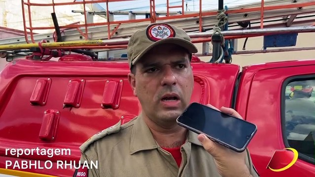 Em Patos, idosa de 60 anos morre carbonizada durante incêndio em sua residência; bombeiro dá detalhes