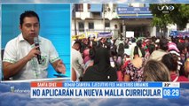 Maestros Urbanos mantienen la postura de no implementar la nueva malla curricular