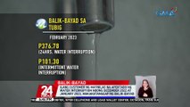 Ilang customer ng Maynilad na apektado ng water interruption noong December 2022 at January 2023, makakatanggap ng balik-bayad | 24 Oras