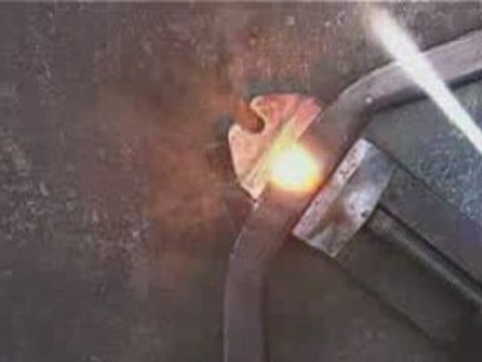 Gas Welding with a gas filler rod