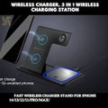 Wireless Charger, 3 in 1 Wireless Charging Station #shorts