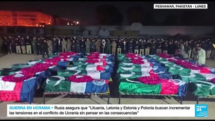 El número de muertos en la explosión de la mezquita de Pakistán se eleva a 90