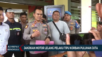 Janjikan Motor Lelang Pelaku Tipu Korban Puluhan Juta