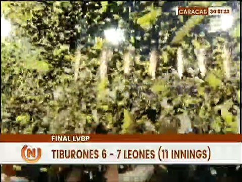 ¡Campeones! Los Leones del Caracas lograron consagrarse en la temporada 2022-2023 de la LVBP