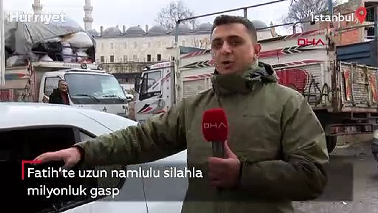 Fatih'te milyonluk gasp