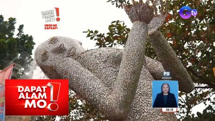 Sapsap, ginagawang dekorasyon sa isang giant display sa Isabela! | Dapat Alam Mo!