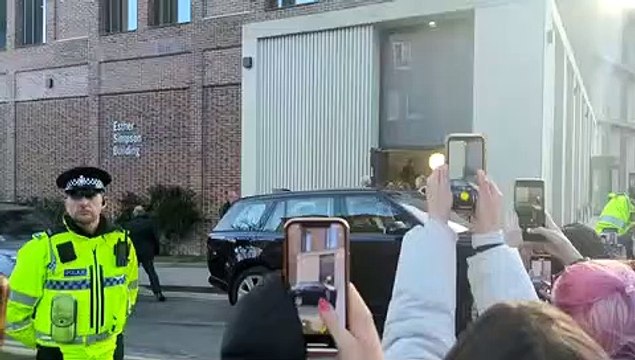 Princess of Wales in Leeds: Crowds cheer Kate Middleton as she departs the University of Leeds