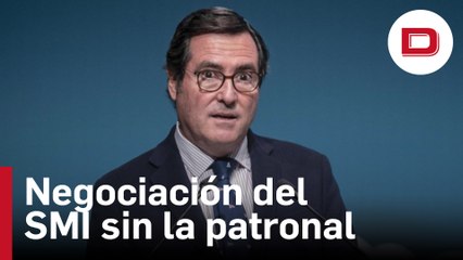 Garamendi culpa al Gobierno de la ausencia de la CEOE en la mesa de diálogo del SMI